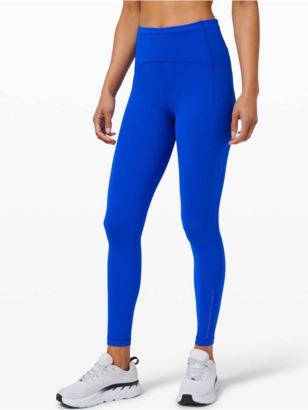 Lululemon Swift Speed High Rise Leggings size 10 Cerulean Blue